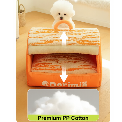 Denly™ – The Calming Den Bed for Dogs & Cats