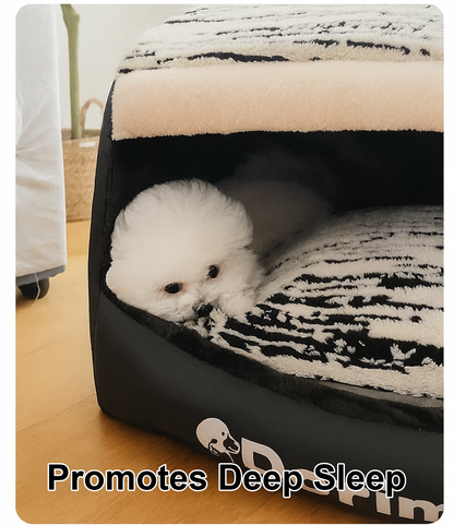 Denly™ – The Calming Den Bed for Dogs & Cats