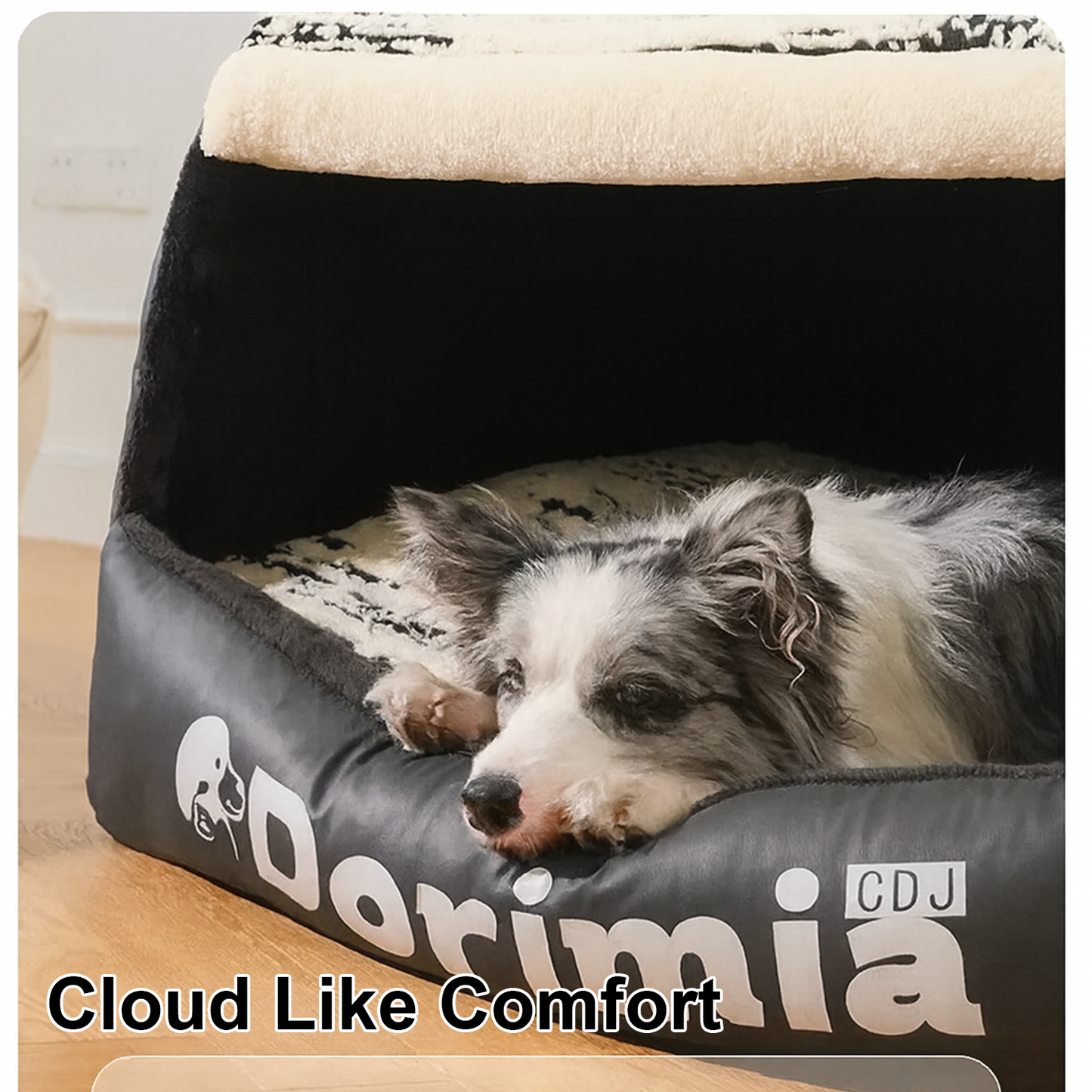 Denly™ – The Calming Den Bed for Dogs & Cats