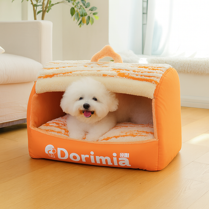 Denly™ – The Calming Den Bed for Dogs & Cats