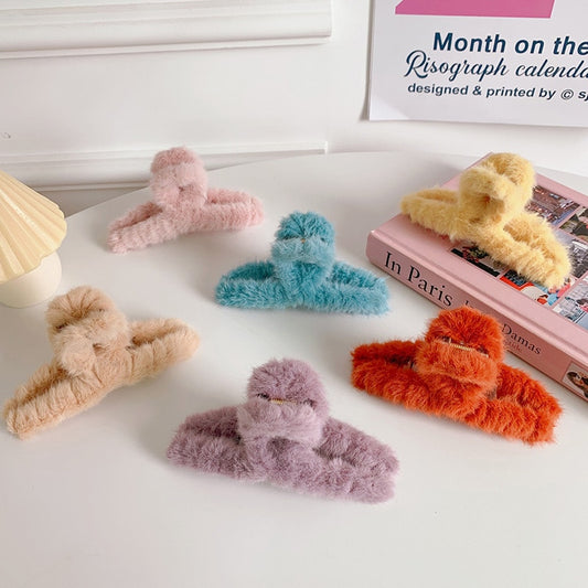 Plush Hair Clip