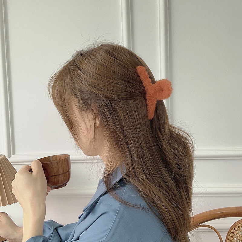 Plush Hair Clip