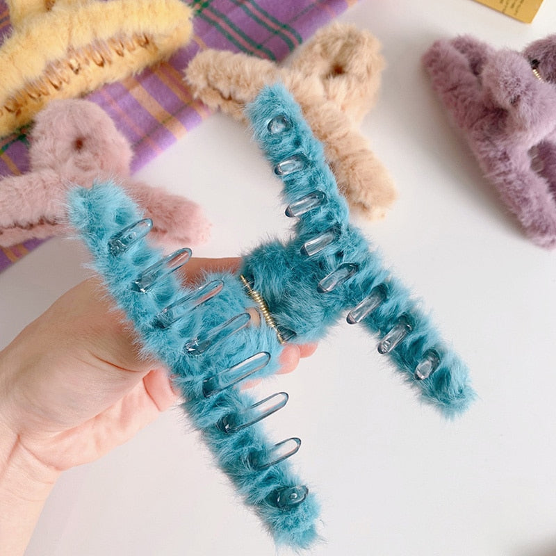 Plush Hair Clip