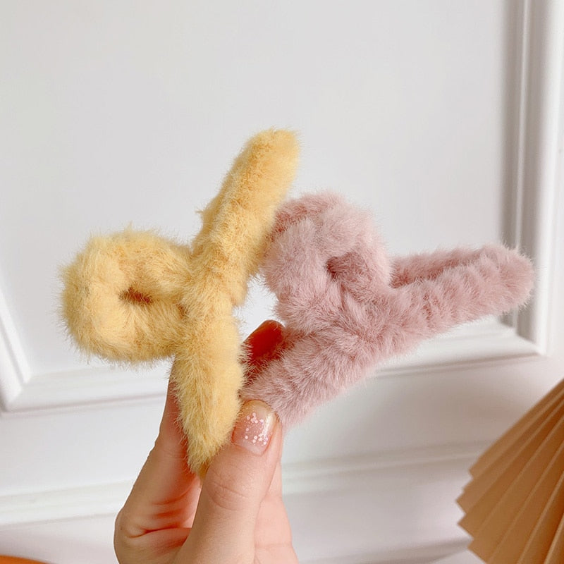 Plush Hair Clip