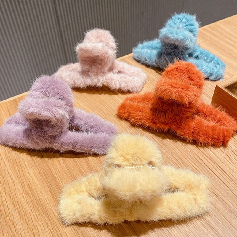 Plush Hair Clip