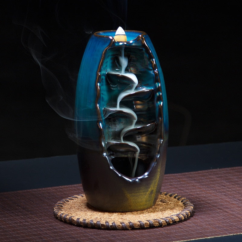 Waterfall Handicraft Incense Holders
