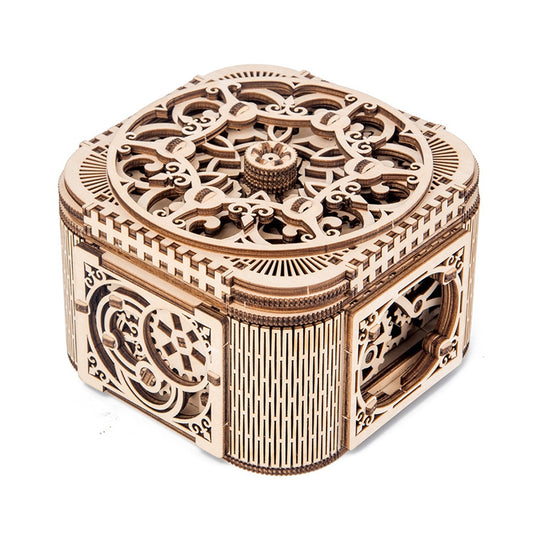 DIY Wooden Mechanical Jewelry Box
