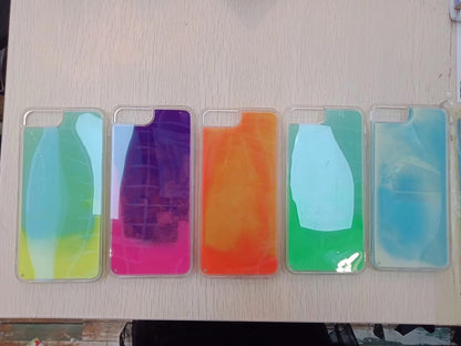 Luminous Neon Sand Mobile Case for iPhone