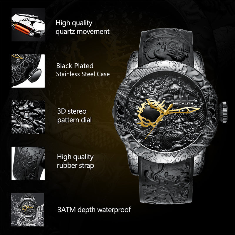Megalith Dragon Watch