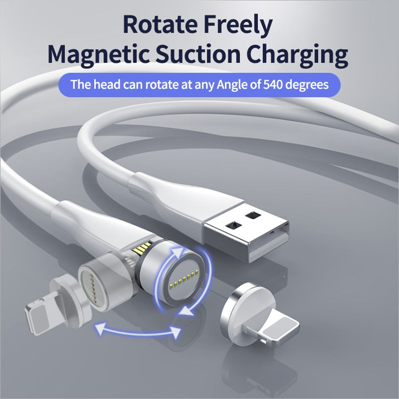 540 Rotating Magnetic Charging Cable