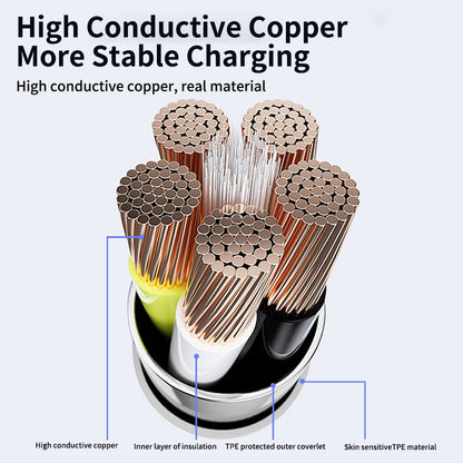 540 Rotating Magnetic Charging Cable