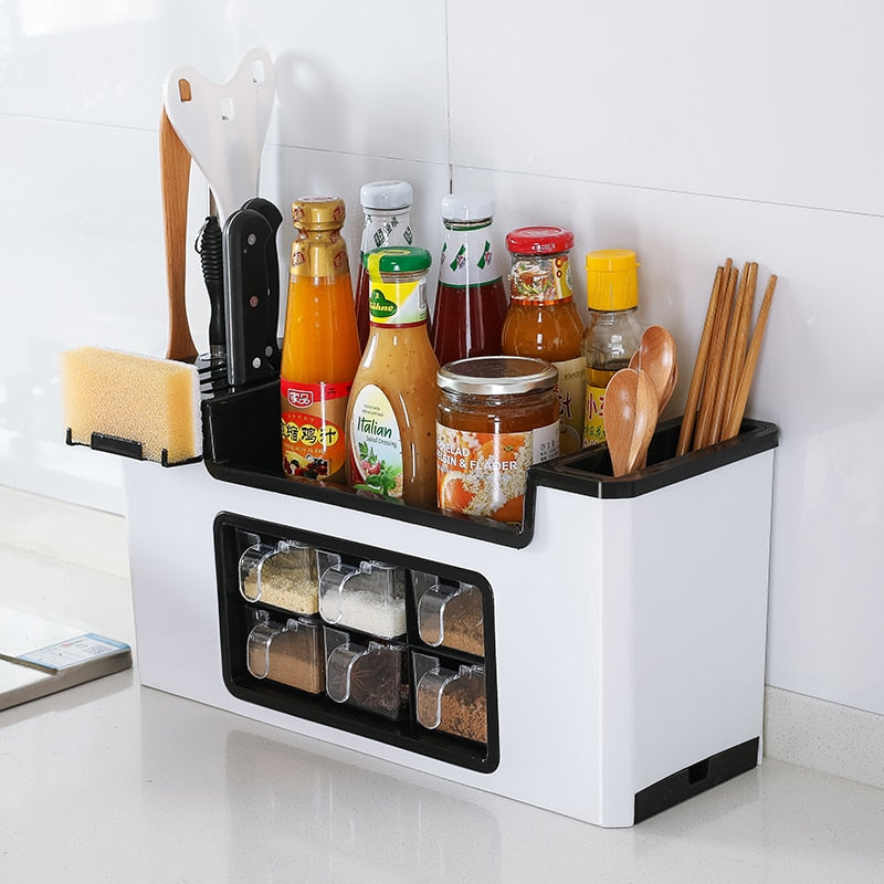 Multi-Function Kitchen Storage and Organizer