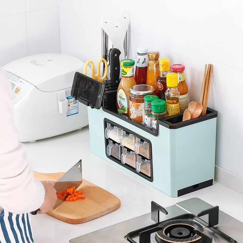 Multi-Function Kitchen Storage and Organizer