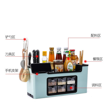 Multi-Function Kitchen Storage and Organizer