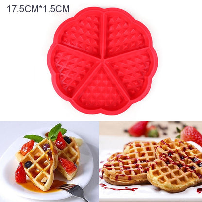 2 Pack Non-stick Waffle Mold