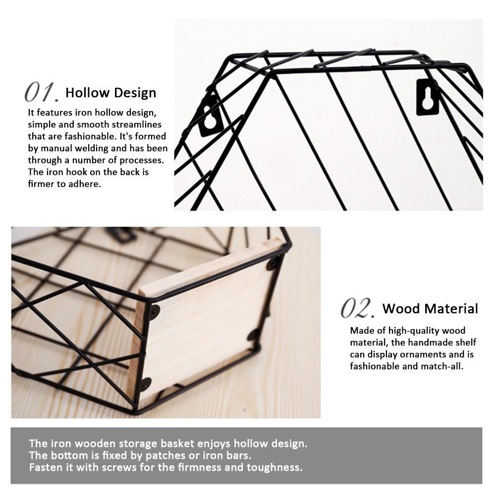 Nordic Wall Decoration Storage Shelf