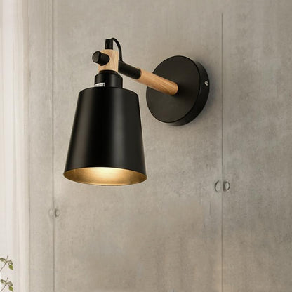 Nordic Wood Wall Lamp