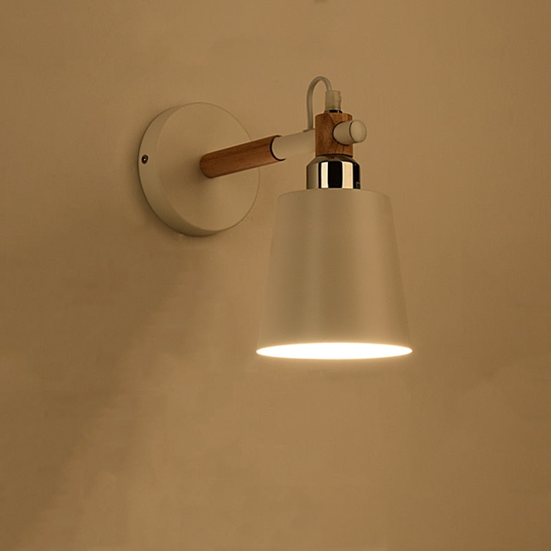 Nordic Wood Wall Lamp