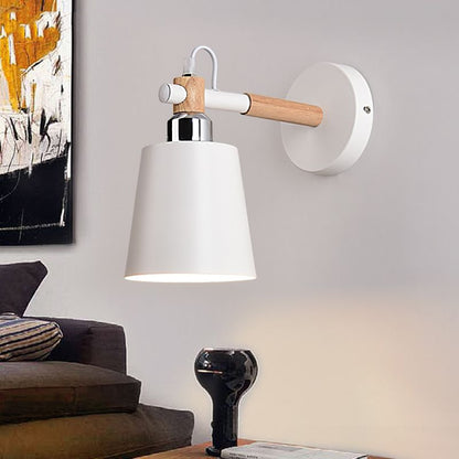 Nordic Wood Wall Lamp