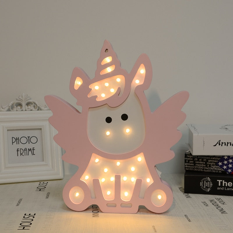 LED Unicorn Night Light