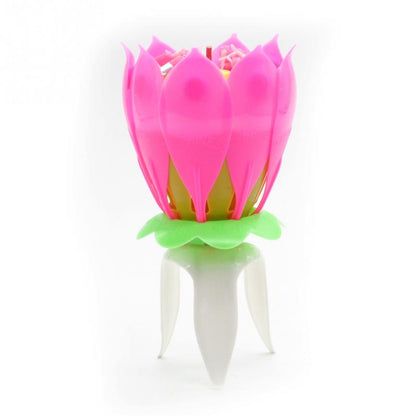 Musical Candlelight Lotus Flower