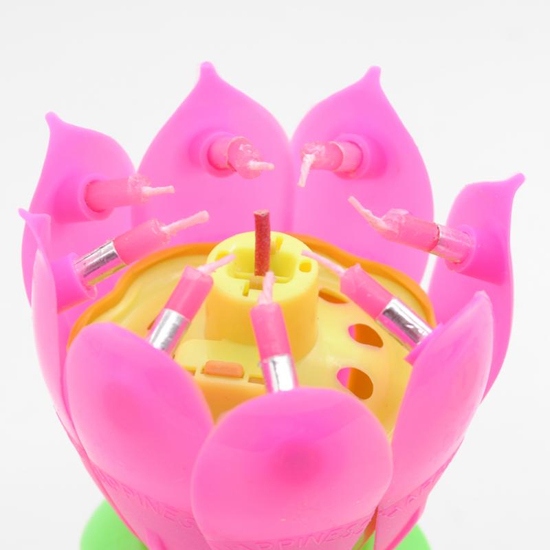 Musical Candlelight Lotus Flower