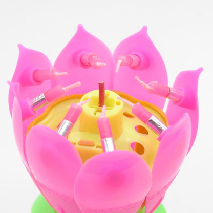 Musical Candlelight Lotus Flower