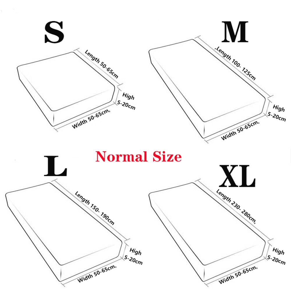 Sofa Seat Cushion Cover Protector