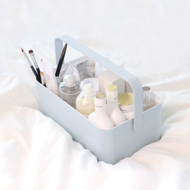 LED Makeup Mirror Storage Box