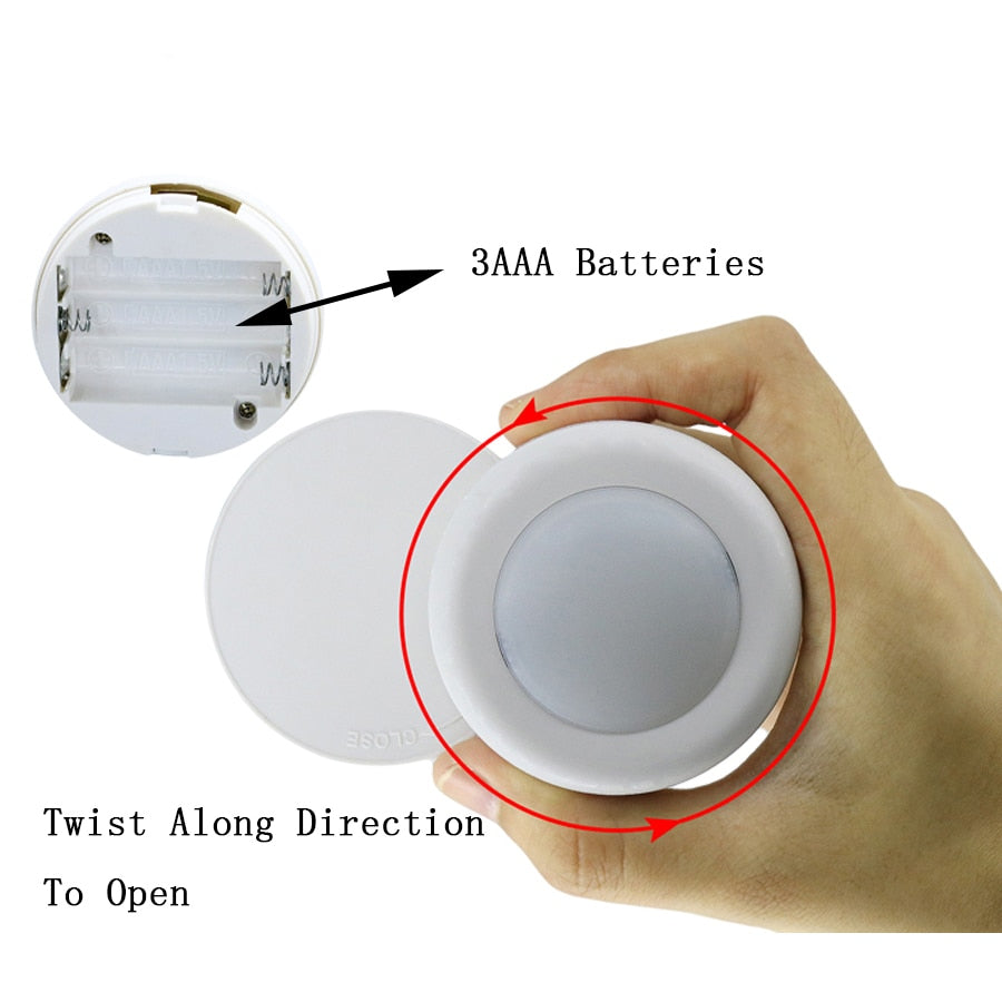 COLOR CHANGING REMOTE CONTROLLED LED WIRELESS LIGHTS