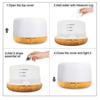 Essential Oil Diffuser/ Air Humidifier/ Lamp