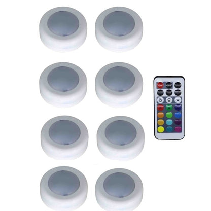COLOR CHANGING REMOTE CONTROLLED LED WIRELESS LIGHTS