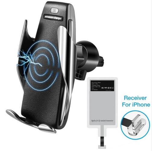 Automatic Clamping Wireless Car Charger Holder