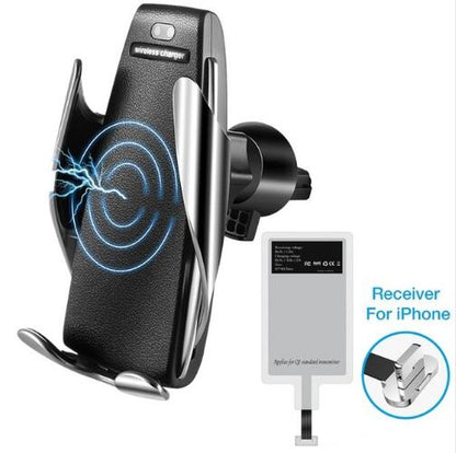 Automatic Clamping Wireless Car Charger Holder