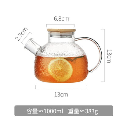 Glass Pitcher Pot Heat Resistant