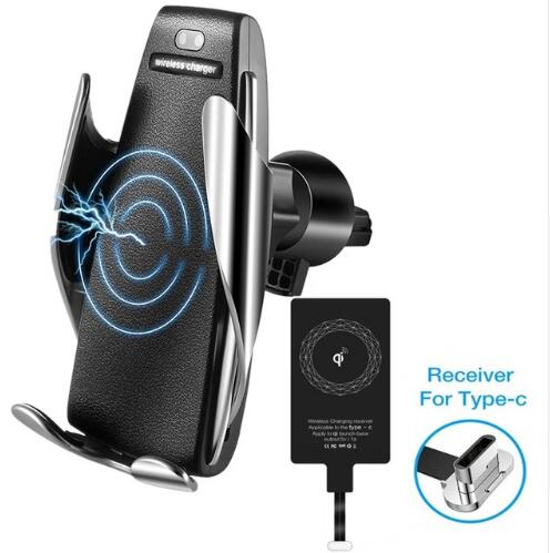 Automatic Clamping Wireless Car Charger Holder