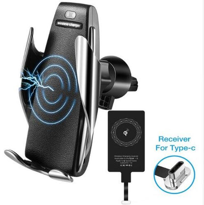 Automatic Clamping Wireless Car Charger Holder