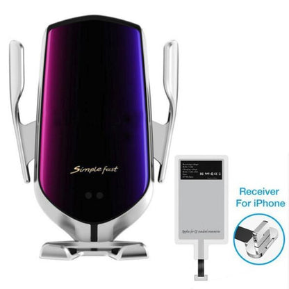 Wireless Automatic Sensor Car Phone Holder Charger